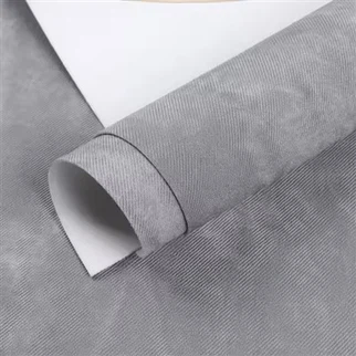 Ekolojik-zanmi PU kwi woule twal alamòd denim lave sentetik kwi deyò dekoratif sofa soulye sak