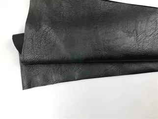 Segondè klas nan stock PU twal kwi pou rad hometextile jwèt