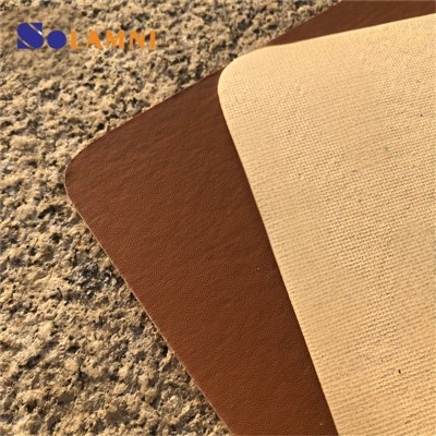 Papye Insole Komisyon Konsèy ak EVA PU Leather elastik kim